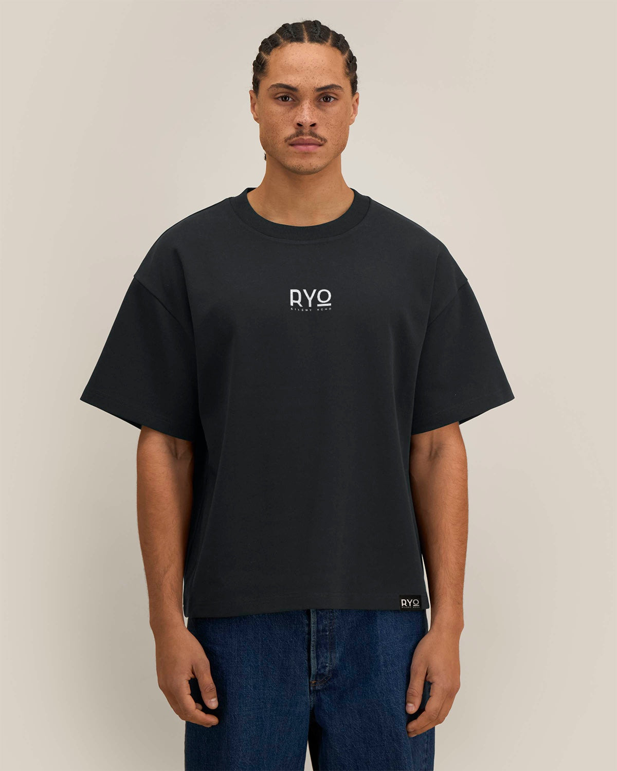 Entity 03 Bakekujira t-shirt worn, front view