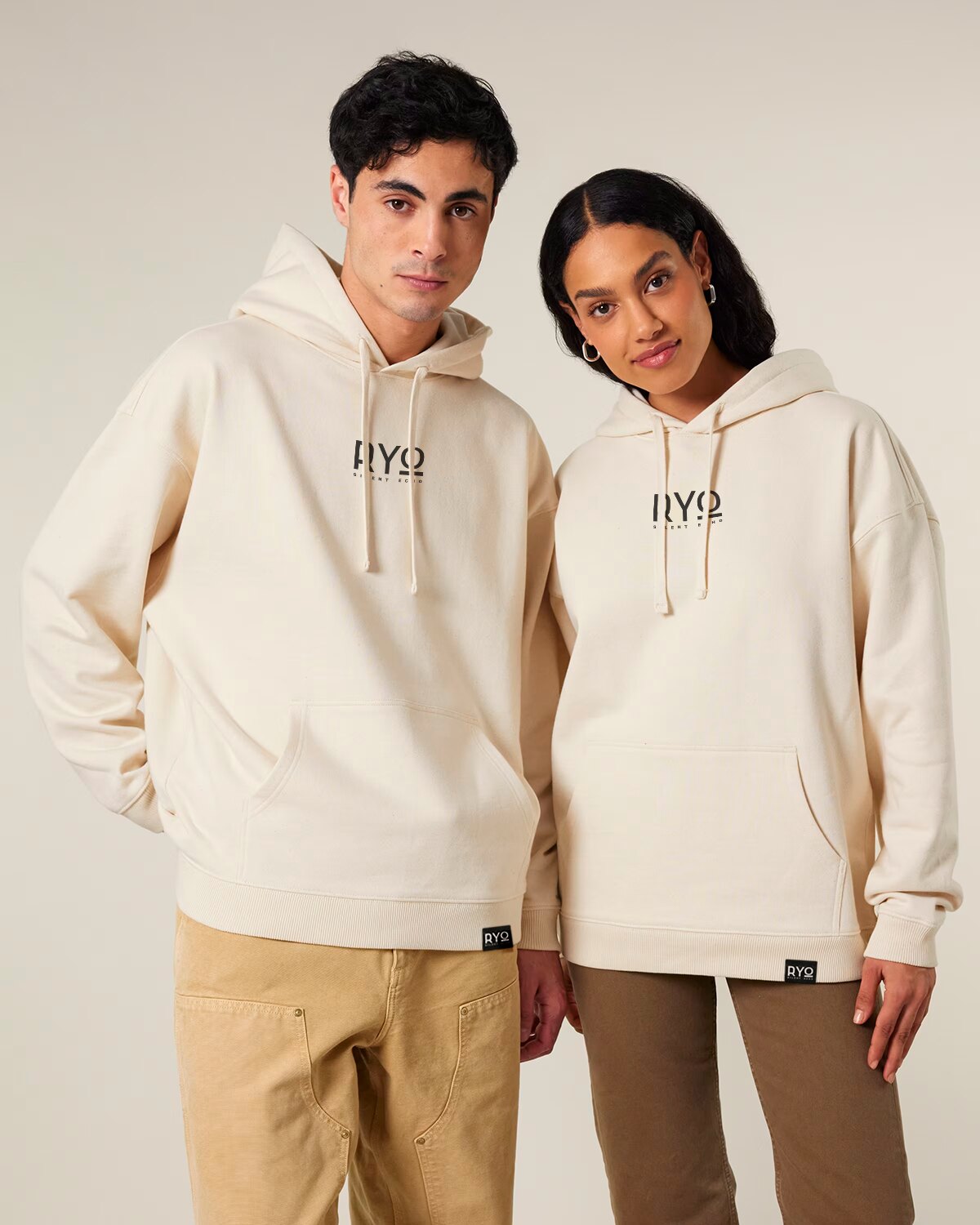 Front view of the Blessing of the Harvest Hoodie by RYO Silent Echo