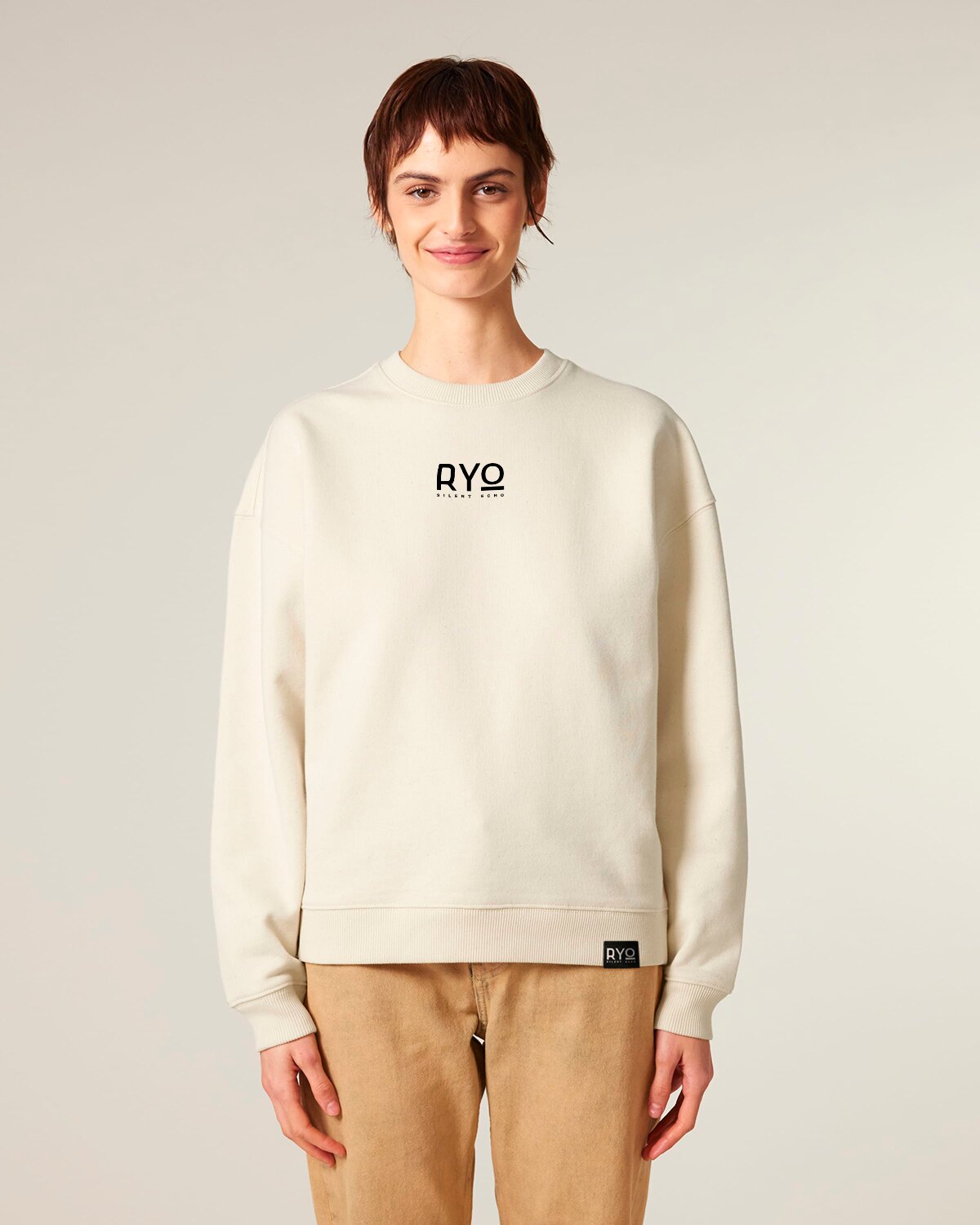 Front view of the Blessing of the Harvest Sweatshirt by RYO Silent Echo