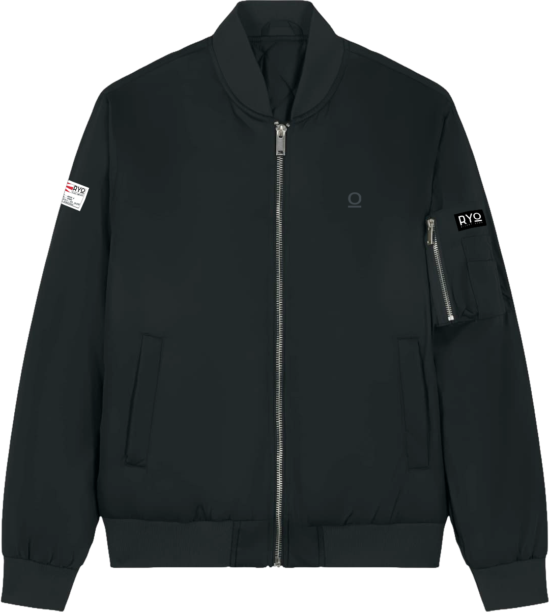 KAGE — Bomber Jacket Black — front