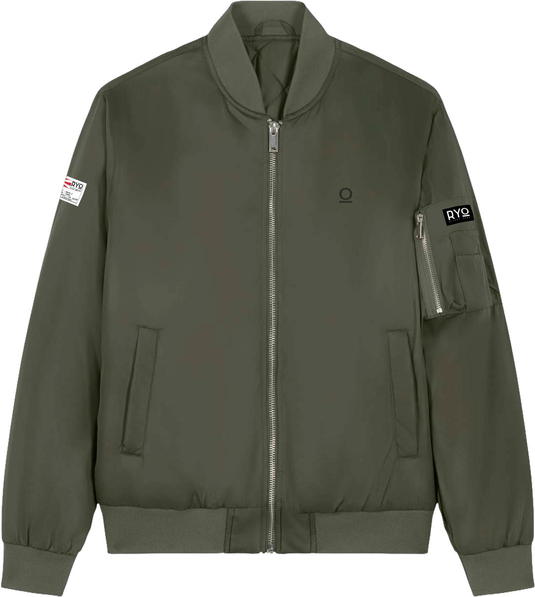 KAGE — Bomber Jacket Khaki — front