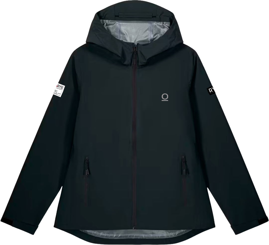 SHIGURE — Rain Jacket Women Black — front