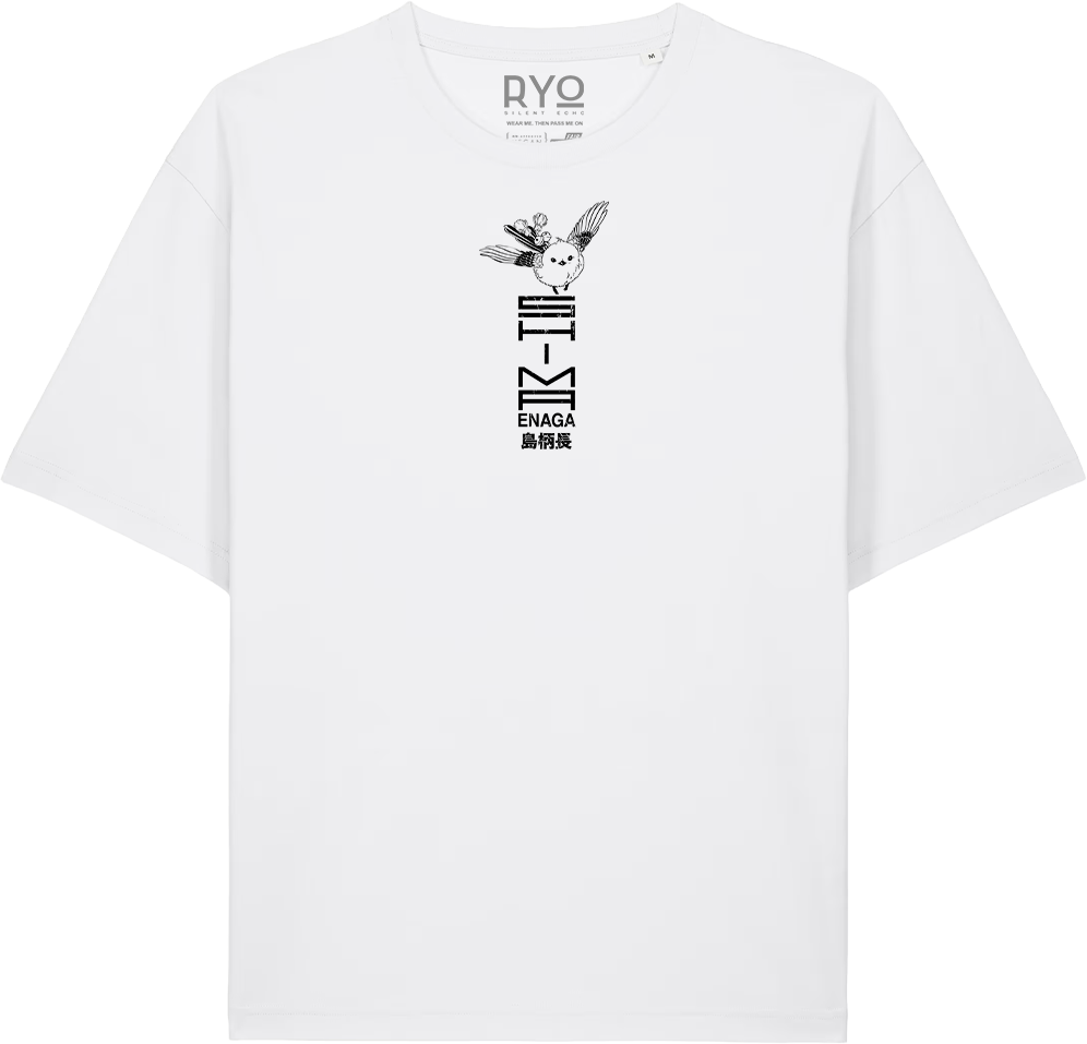 SHIMAENAGA graphic tee — front